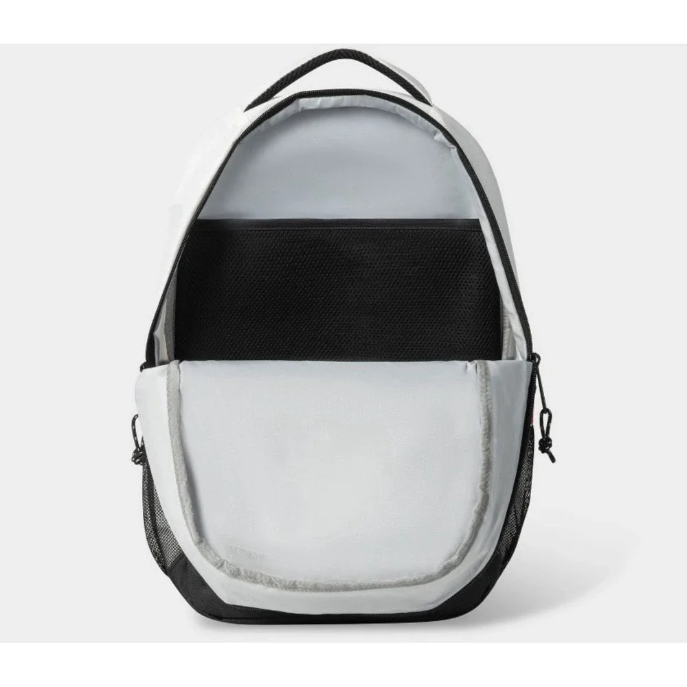 Champion‎ Center Backpack White Laptop Sleeve & Padded Zipper Pockets BRAND NEW